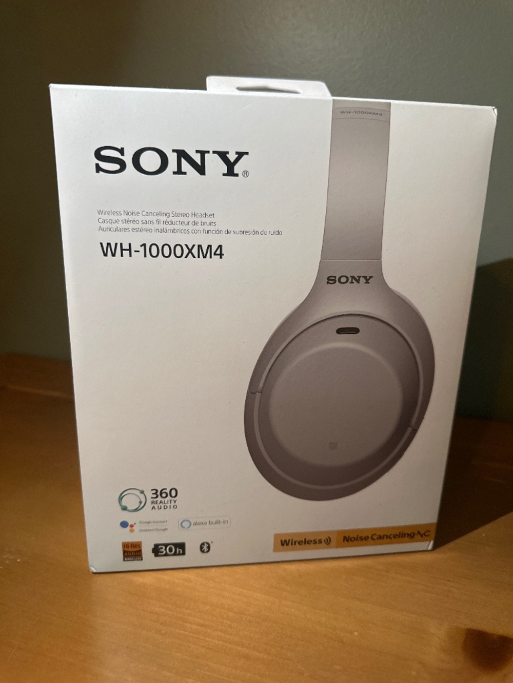 SONY WH-1000XM4 Noise Canceling Wireless Headphones